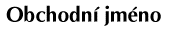 Obchodn� jm�no